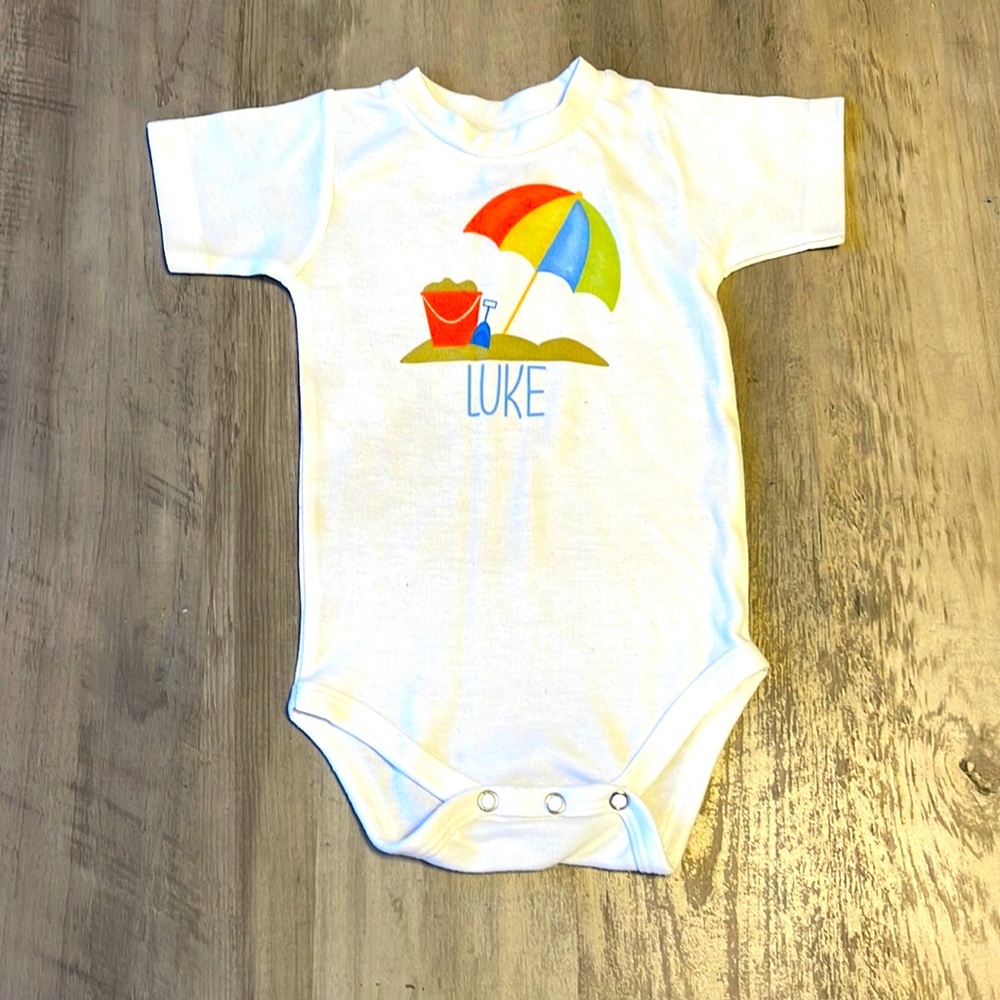 Luke Beach Sublimation Oneseie